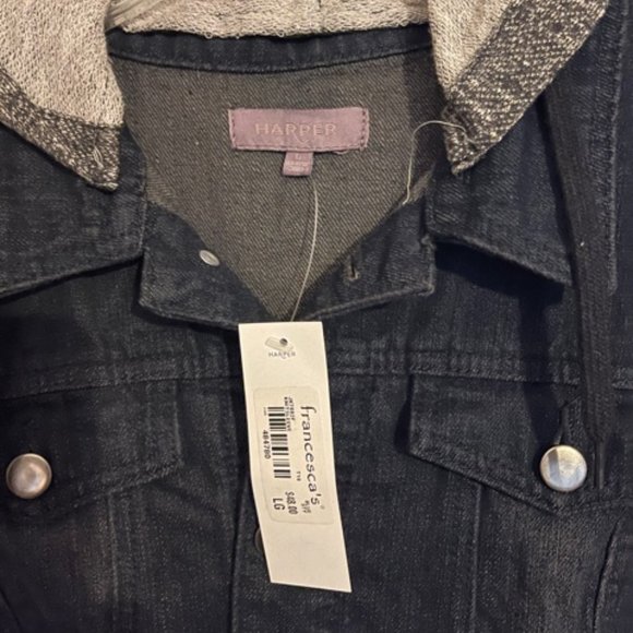 Denim and Knit jacket - Picture 2 of 7